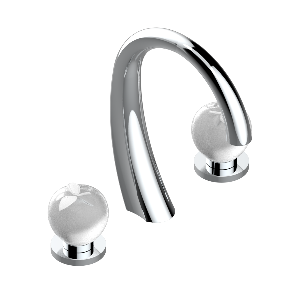 THG Pomme Kristall klar satiniert – A42.151M – Chrom A02