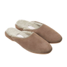 Men's Slipper "Douglas Suede Sheepskin" von Derek Rose – Beige