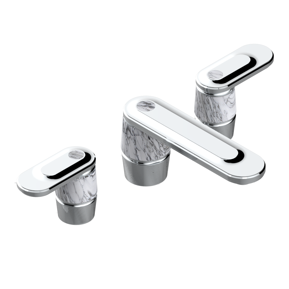THG Corvair Howlite mit Hebelgriffen – U8G.151 – Chrom A02