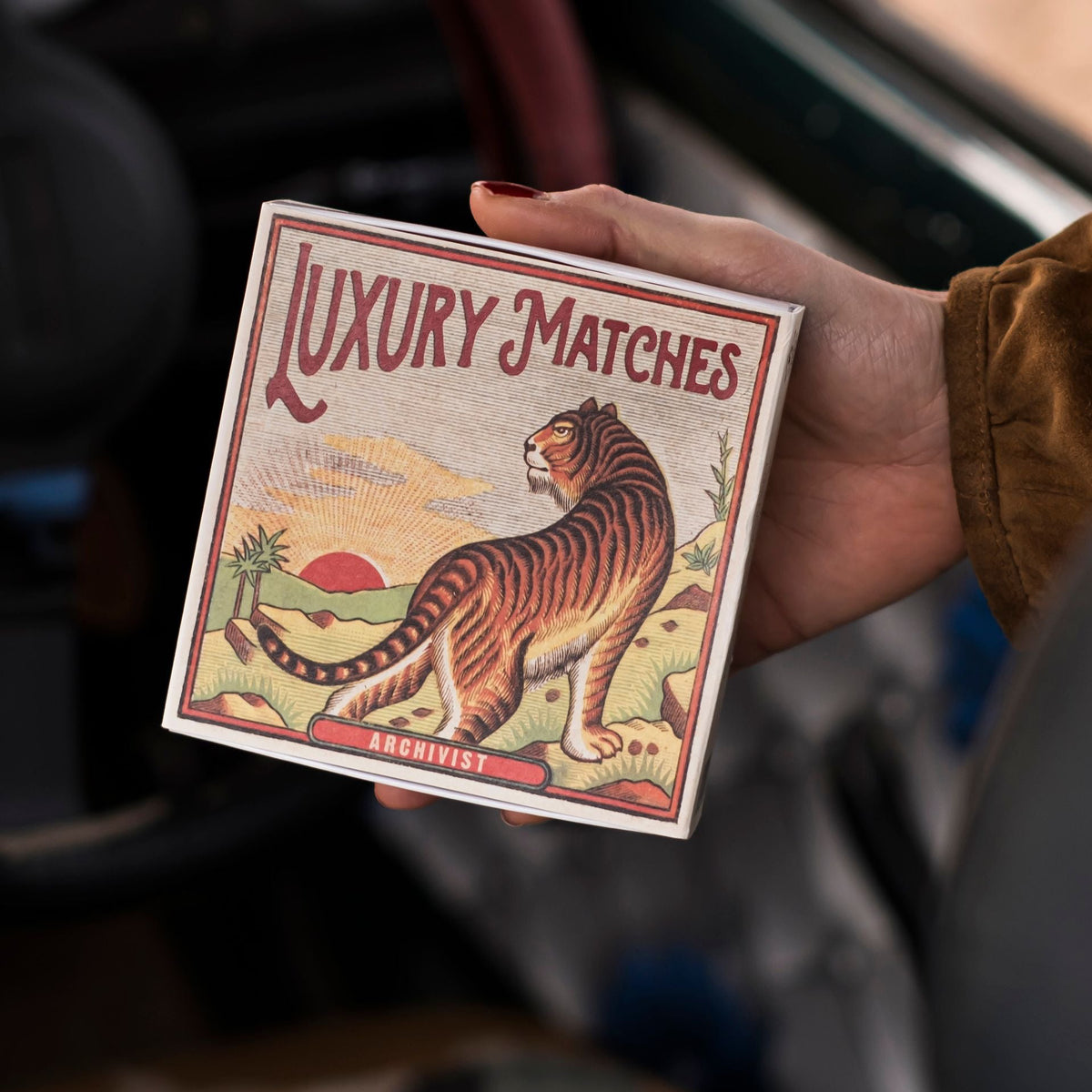 Sunrise Tiger Matches von Archivist