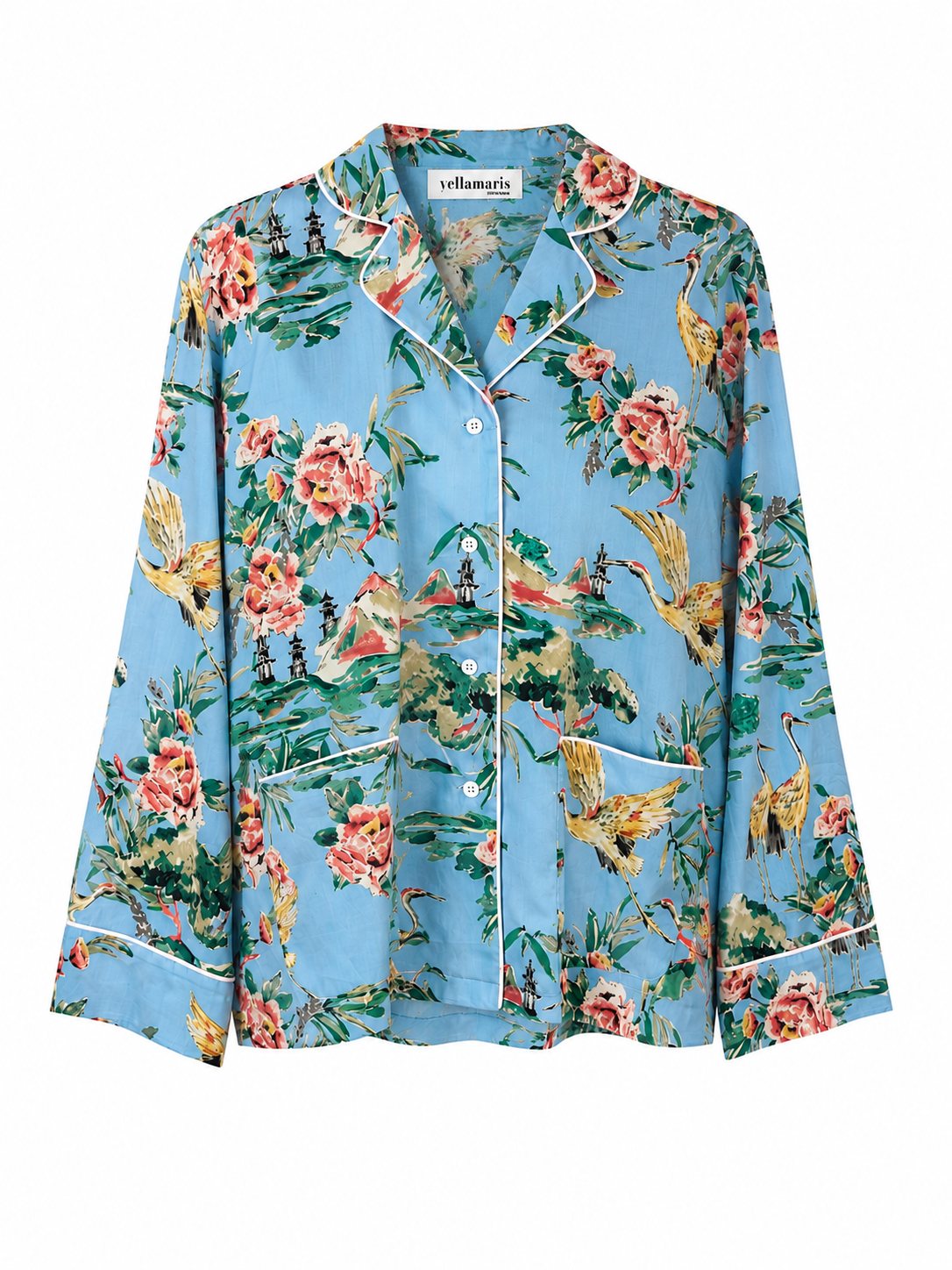 Pyjama Set Baumwolle Blau 4415-481-69