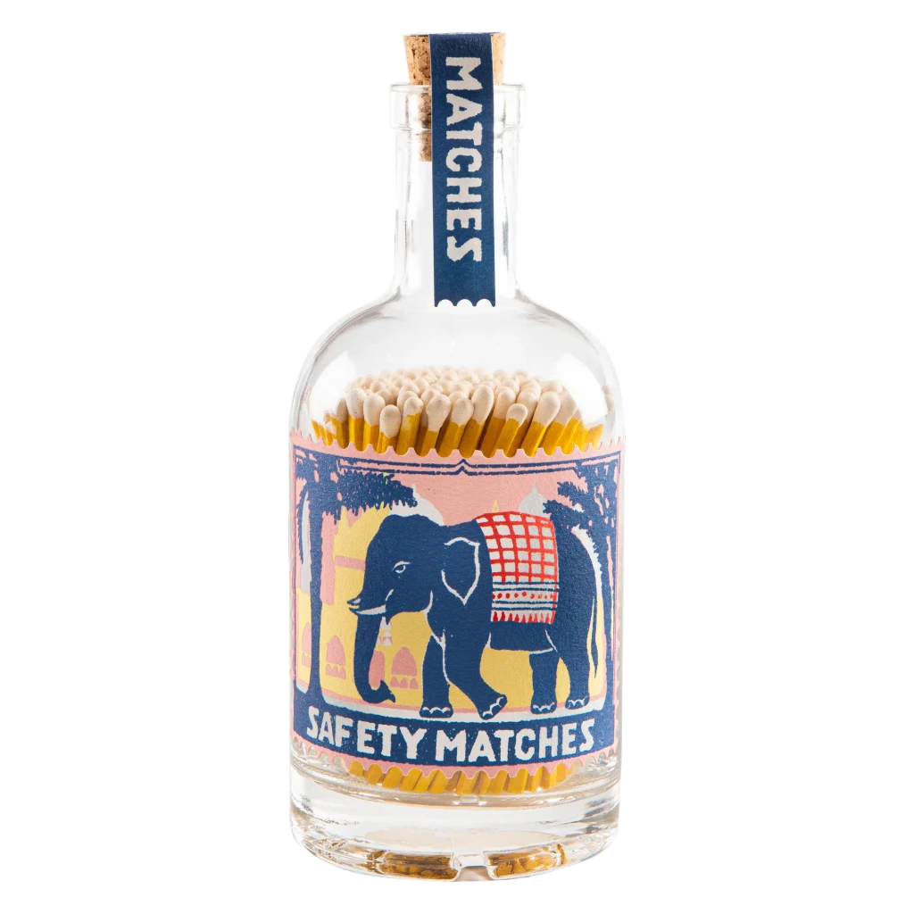 Elephant Stamp Match Bottle