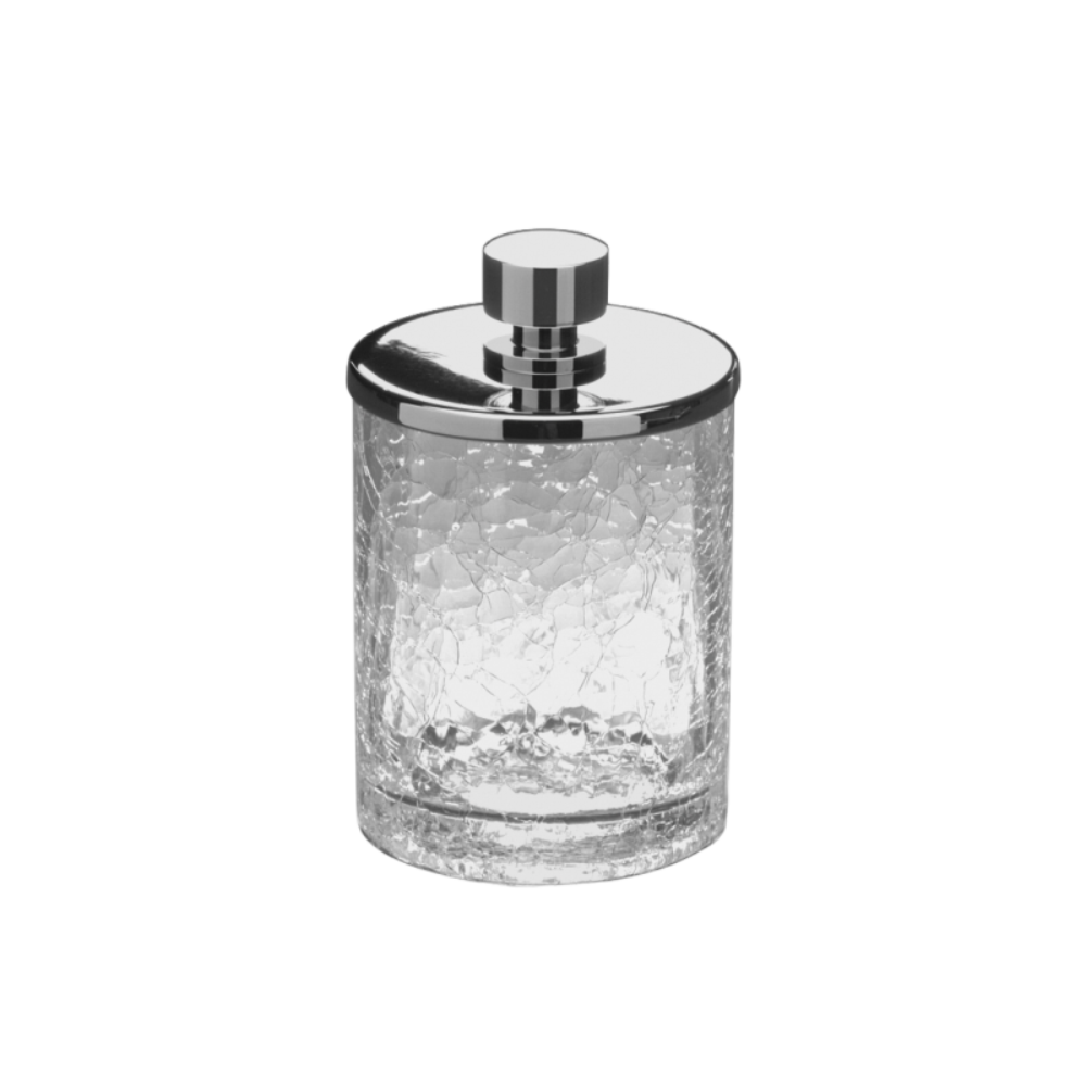 Dose mit Deckel S / M "Cracked Glas"