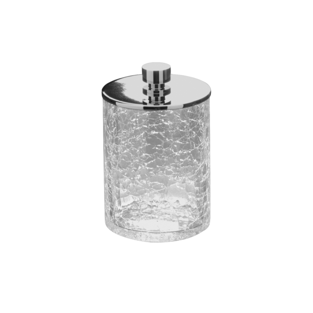 Dose mit Deckel S / M "Cracked Glas"