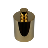 Dose mit Deckel M/L "Cylinder" 88415/ 88416 von Windisch – M / Gold