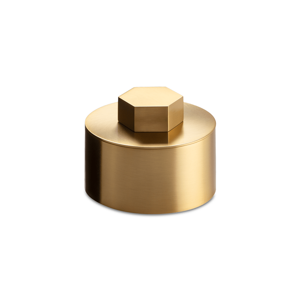 Dose mit Deckel M/L "Geometric"