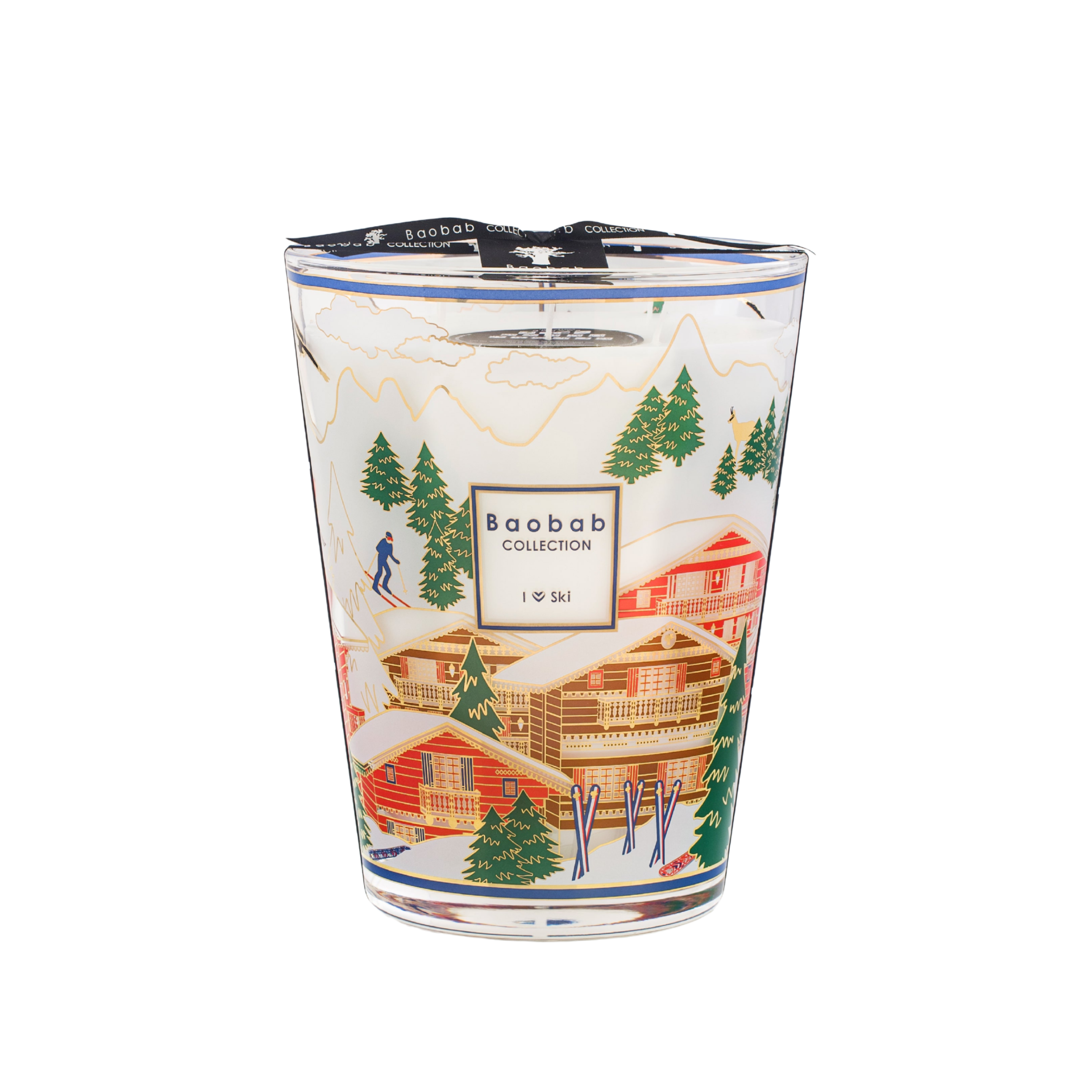 Duftkerze "I love Ski"