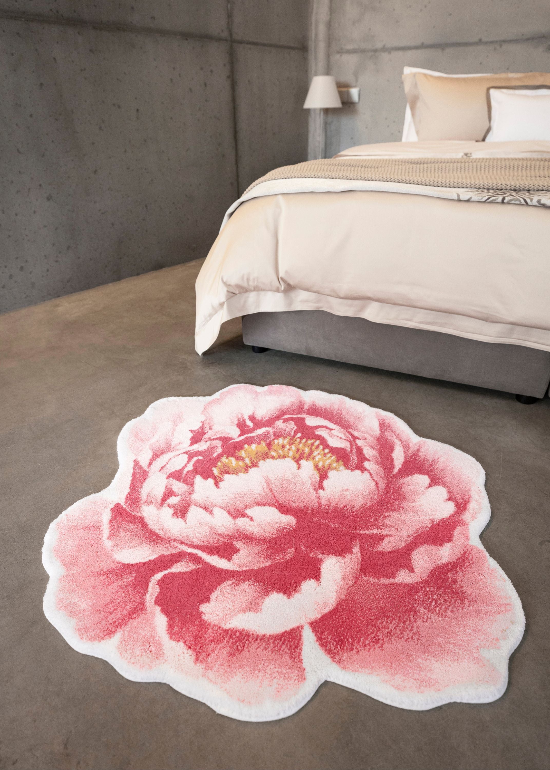 Bathroom mat “Pivoine” Abyss &amp; Habidecor