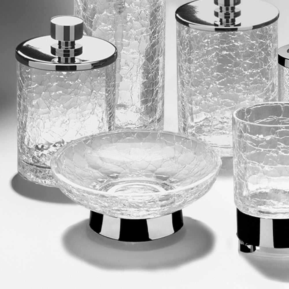 Seifenschale "Cracked Glas"