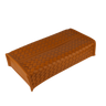 Papiertuchbox "Elba handwoven" PC-INT-rect von Riviere – Pumpkin RV132