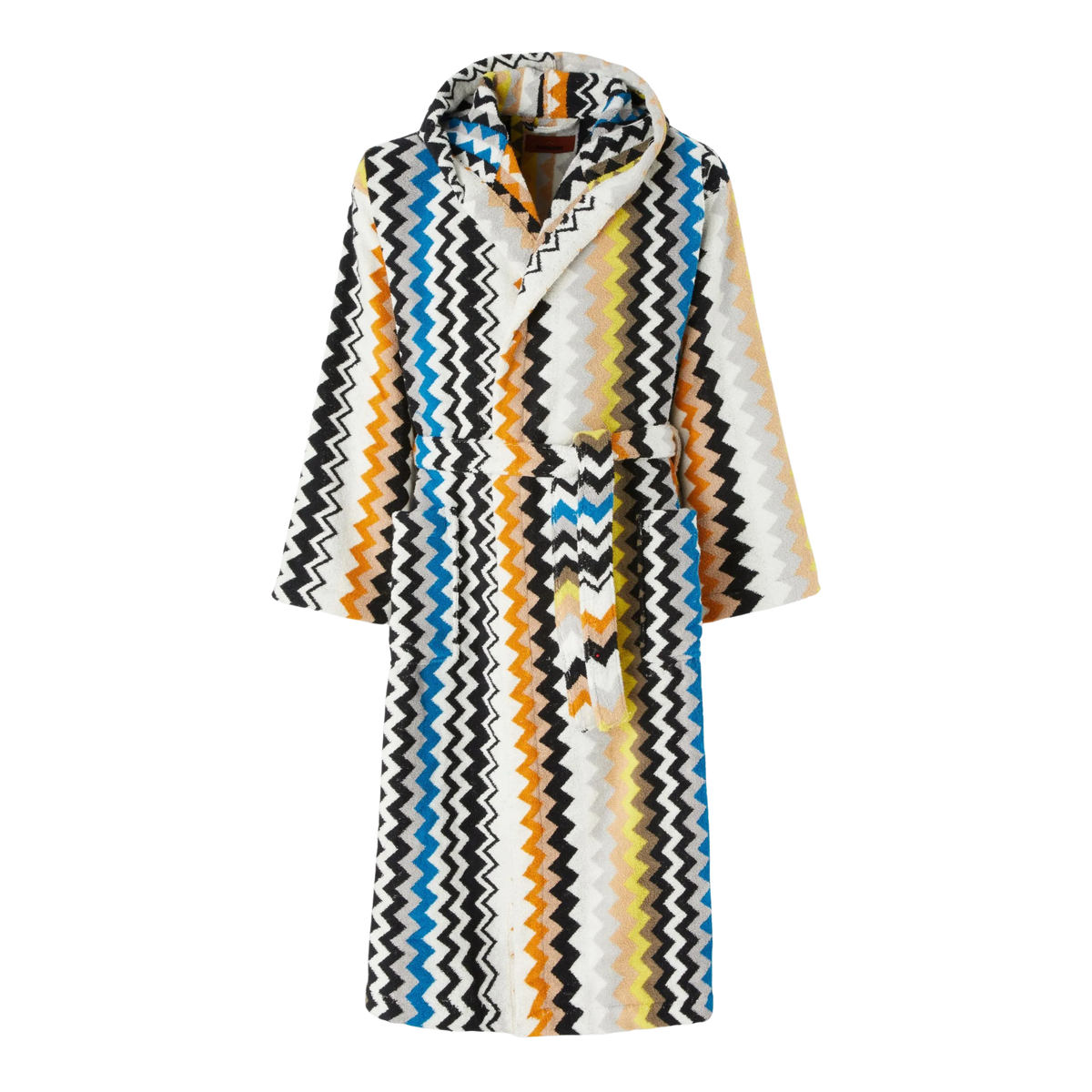 Bademantel Unisex "Best" von Missoni – 160 Schwarz Multicolor