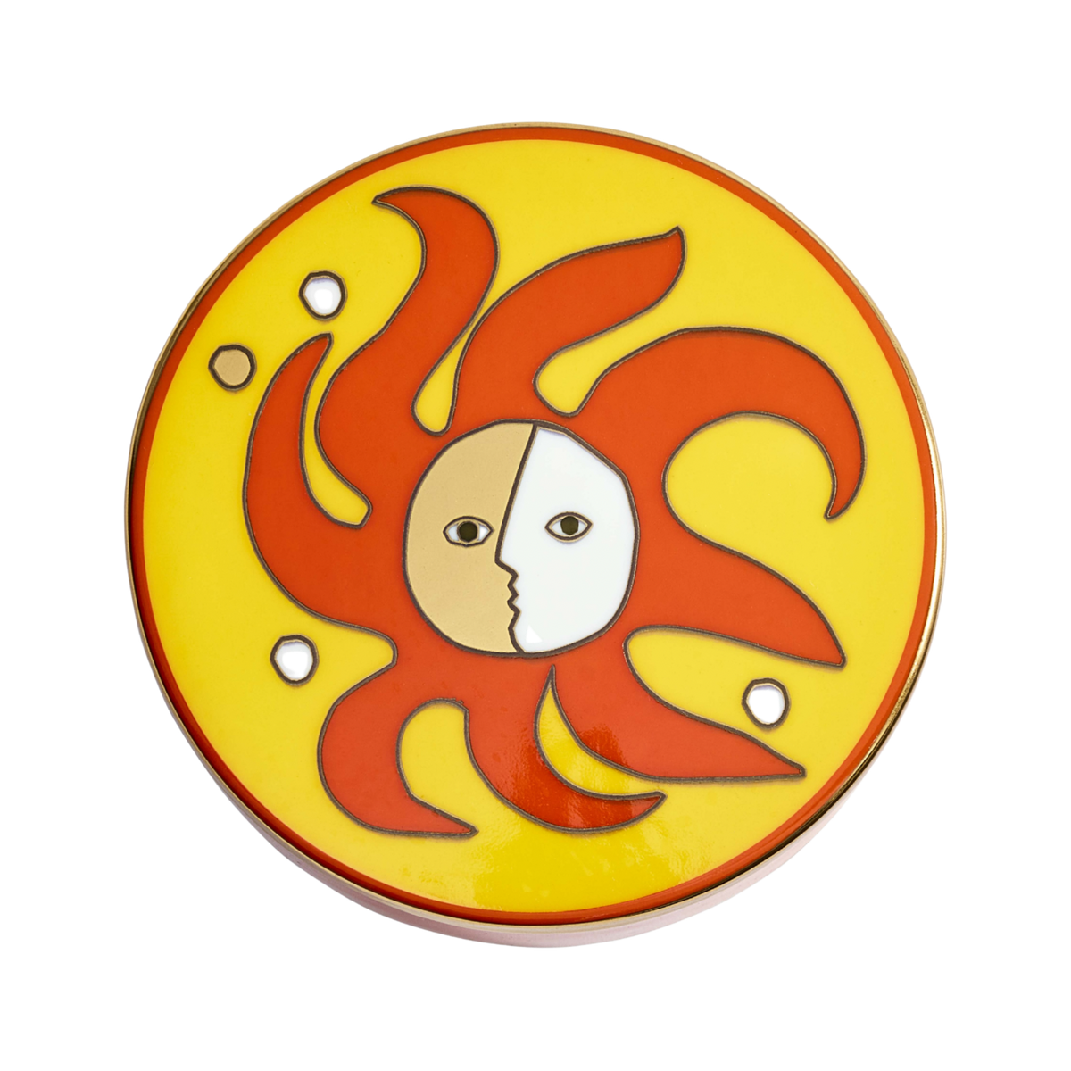 Dose mit Deckel "Playa" von Jonathan Adler