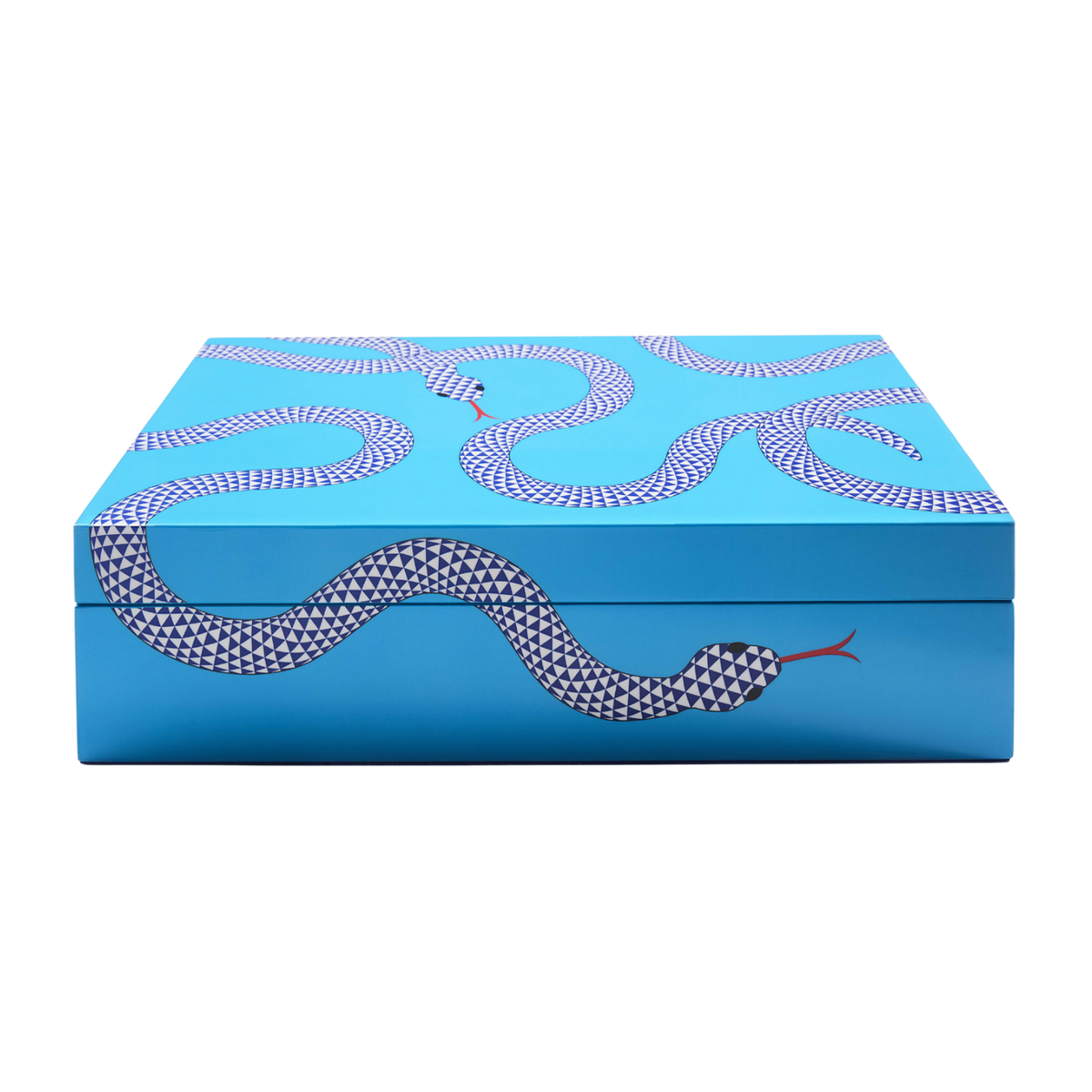 Box "Eden" von Jonathan Adler – Blau / Groß