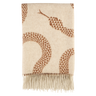 Wolldecke "Eden" von Jonathan Adler – Chocolate