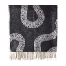 Wolldecke "Eden" von Jonathan Adler – Black