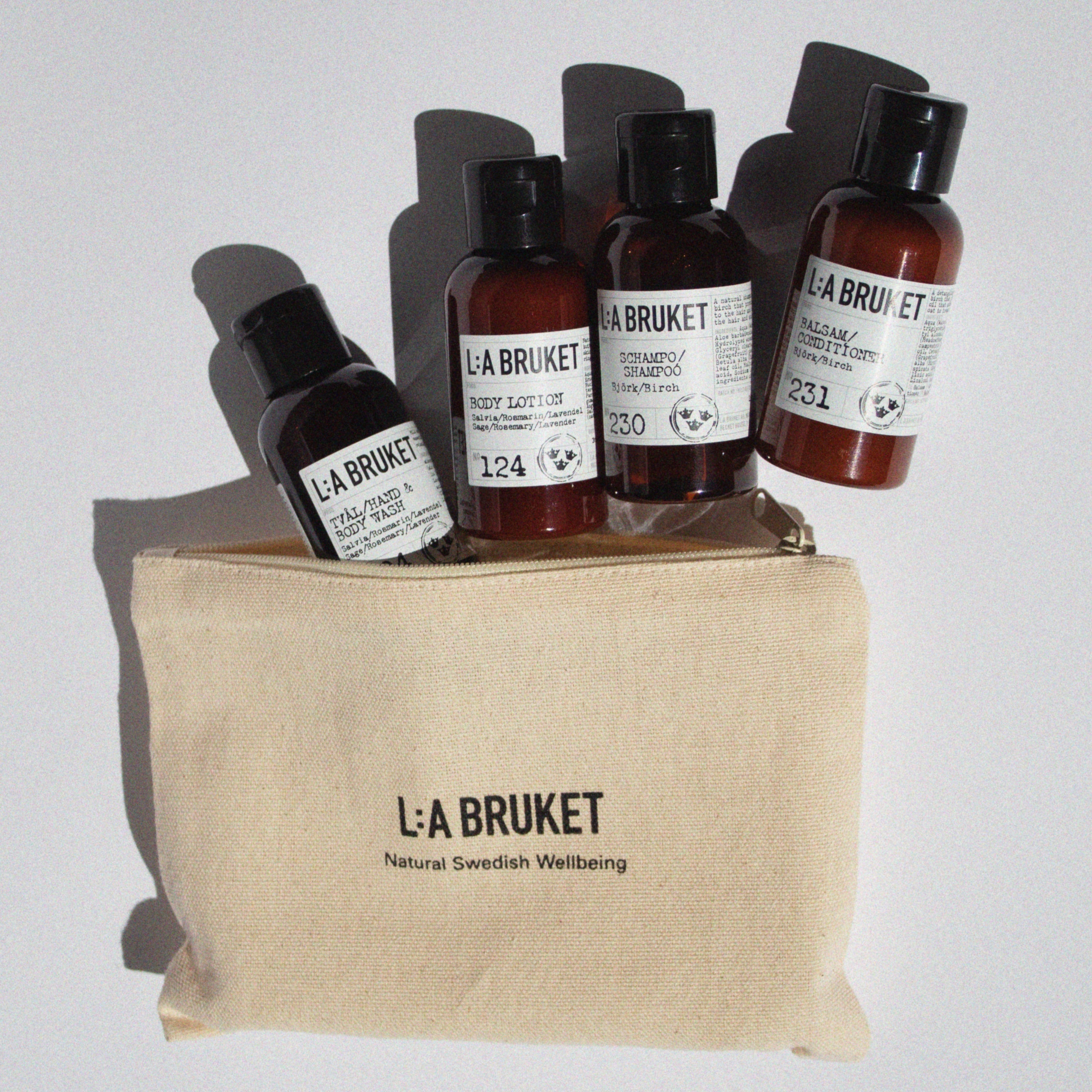 Kit "Discovery" Hand & Body Wash + Body Lotion + Shampoo