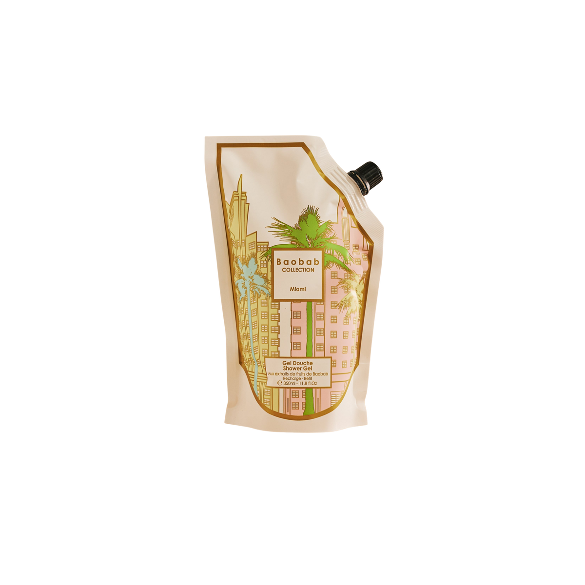 Duschgel Miami / Paris / Saint Tropez / Manhattan "Refill" von Baobab – Miami