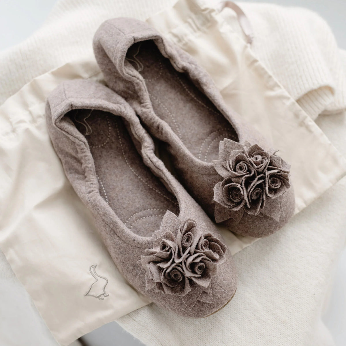 Pampuschen "Grace" Wool