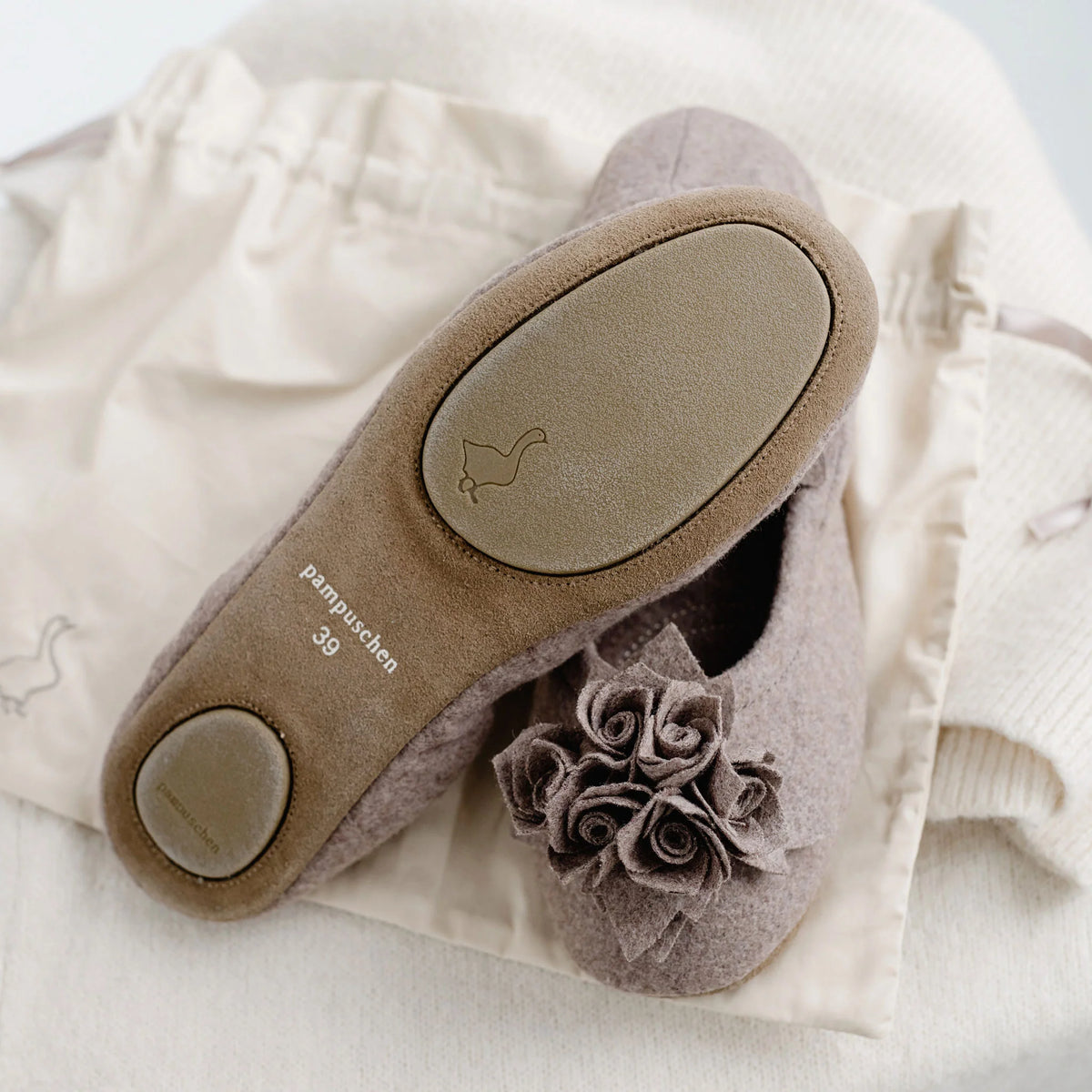 Pampuschen "Grace" Wool