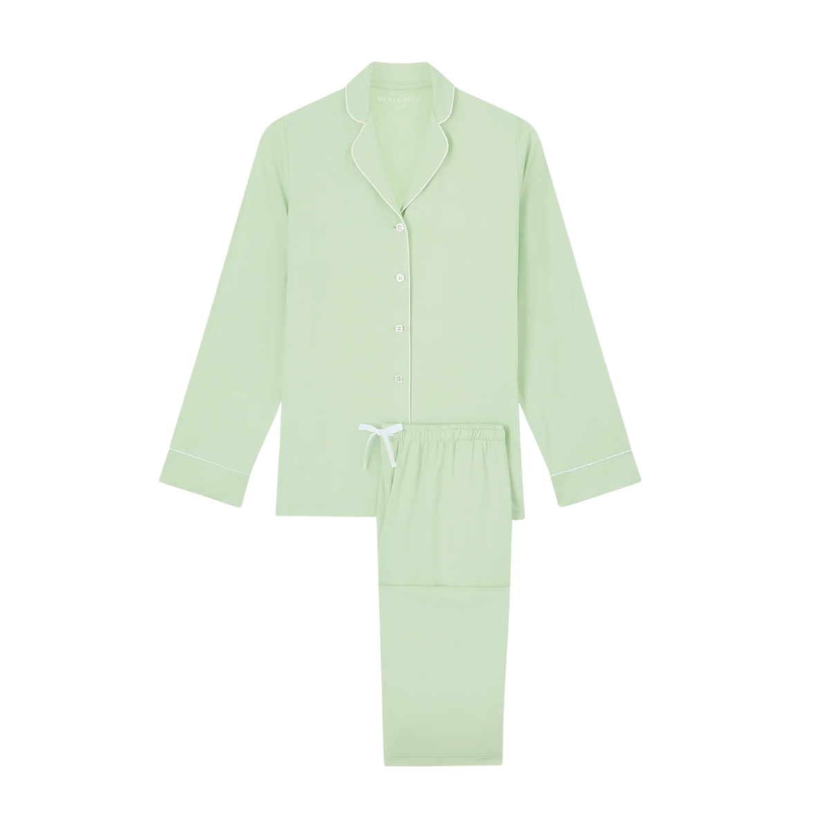 Women's Pyjama Set "Lara" von Derek Rose – Grün