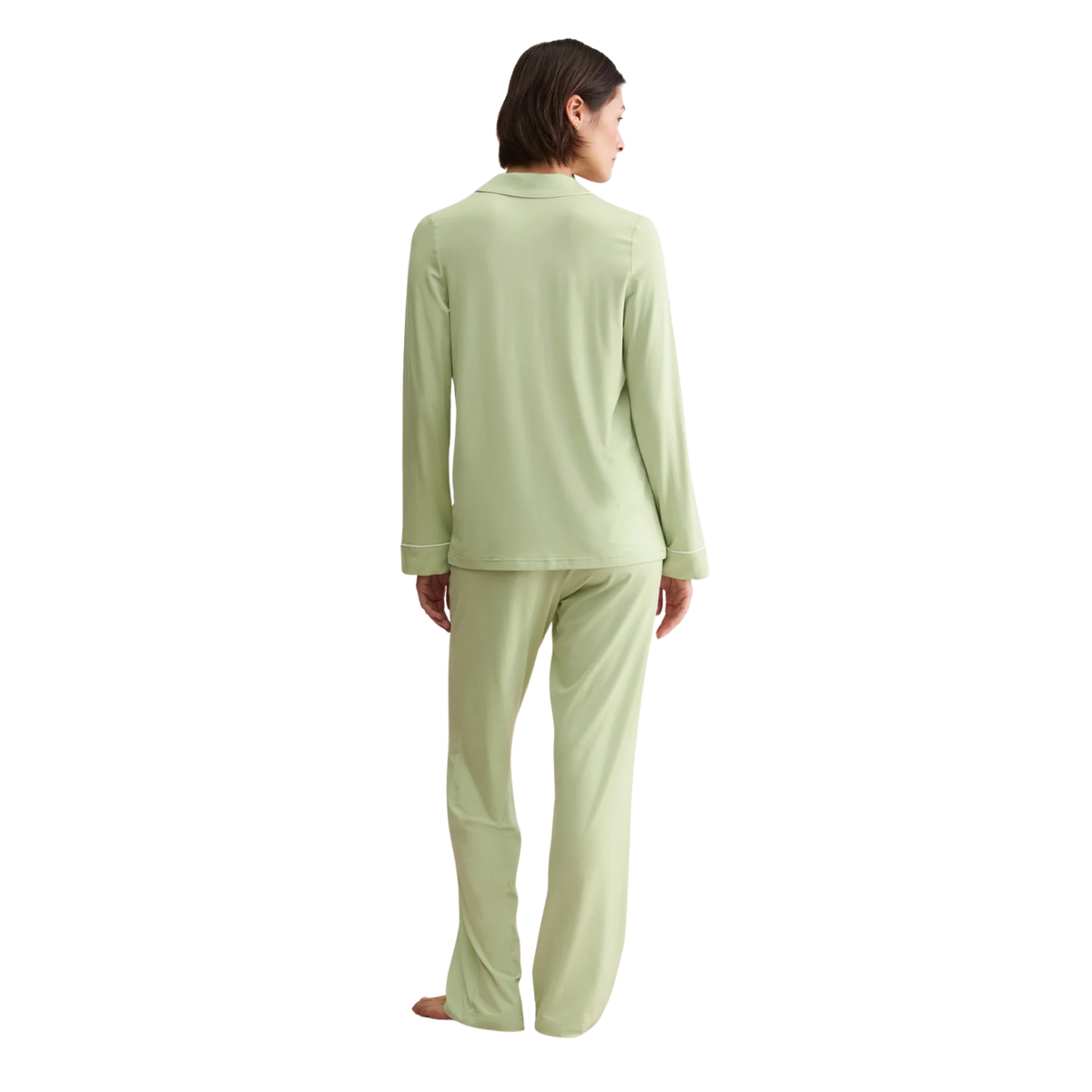 Women's Pyjama Set "Lara" von Derek Rose – Grün