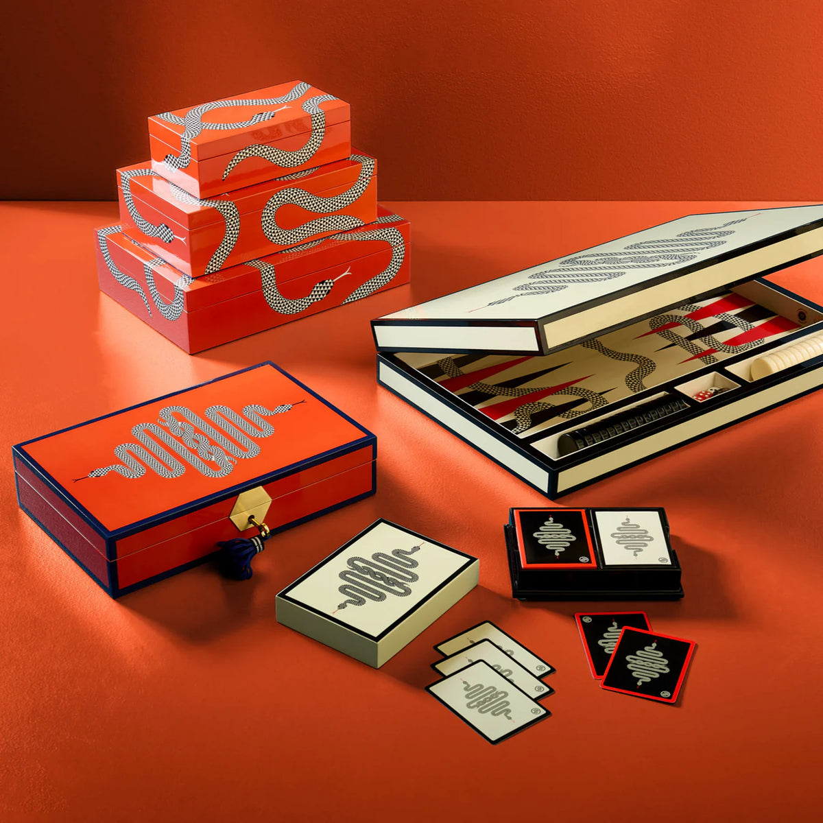 Backgammon Set "Eden" von Jonathan Adler