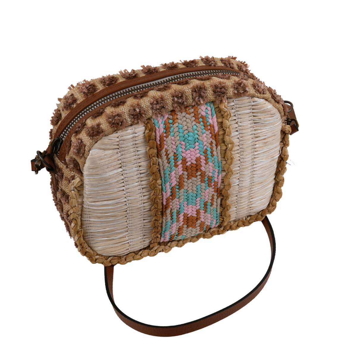 Rafia Bag J2177 von Exquisite J – Rosa