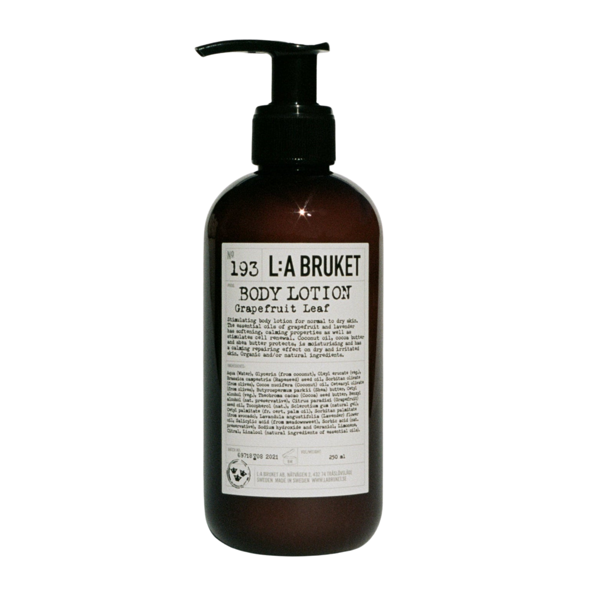 Bodylotion "No. 193 Grapefruit Leaf" von L:A Bruket