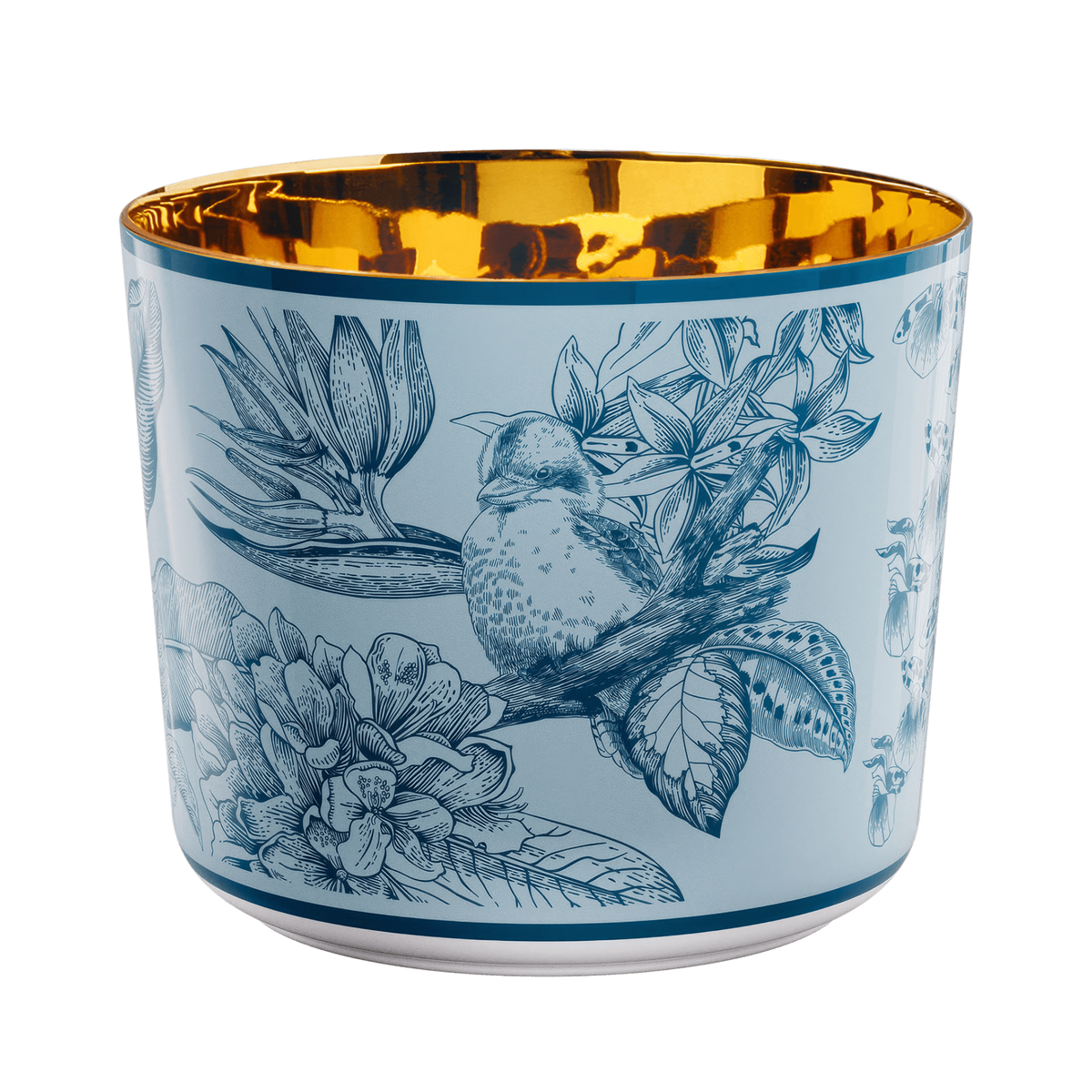 Champagnerbecher "Sip of Gold" Light Blue von Sieger by Fürstenberg