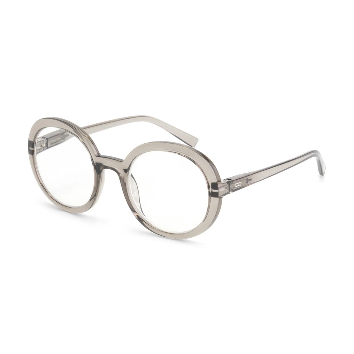 Brille "Jane" von Looplabb – Crystal Black