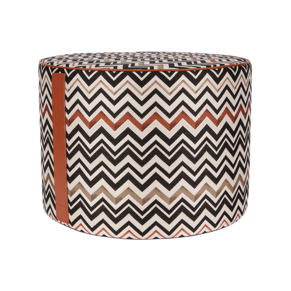 Pouf "Belfast FB. 150 Zylinder" von Missoni