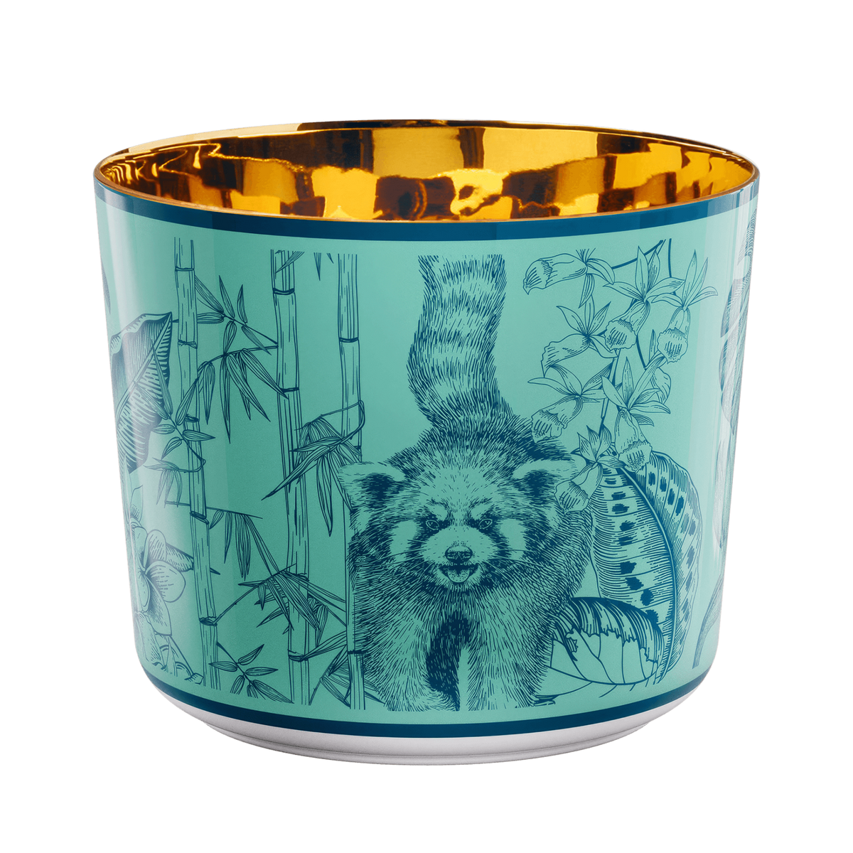 Champagnerbecher "Sip of Gold" Turquoise von Sieger by Fürstenberg