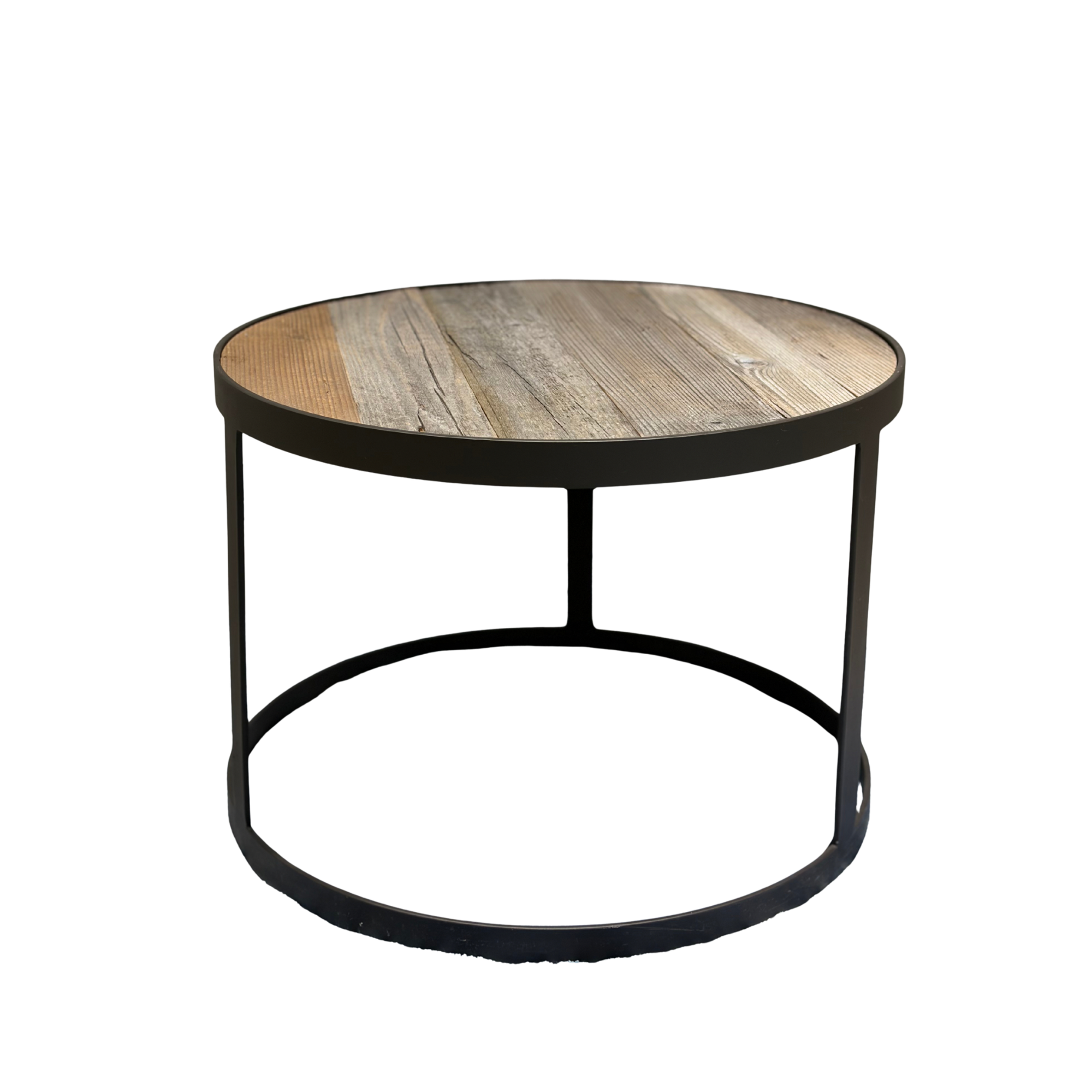 Side table metal ring
