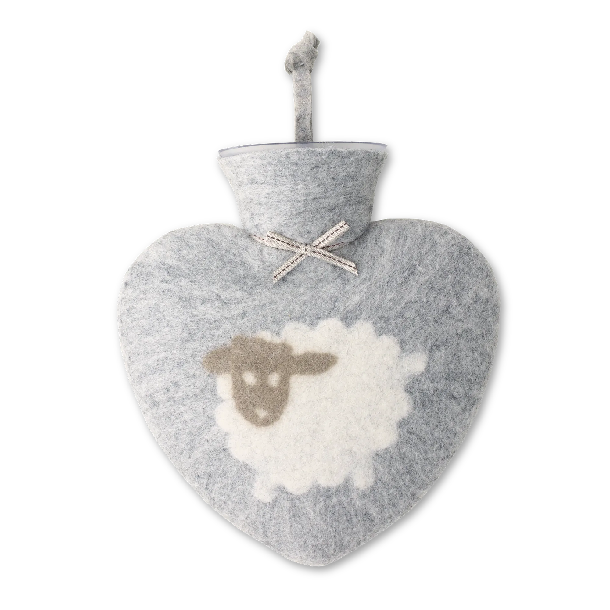 Wärmflasche "Schaf" Grau WFSA-0302