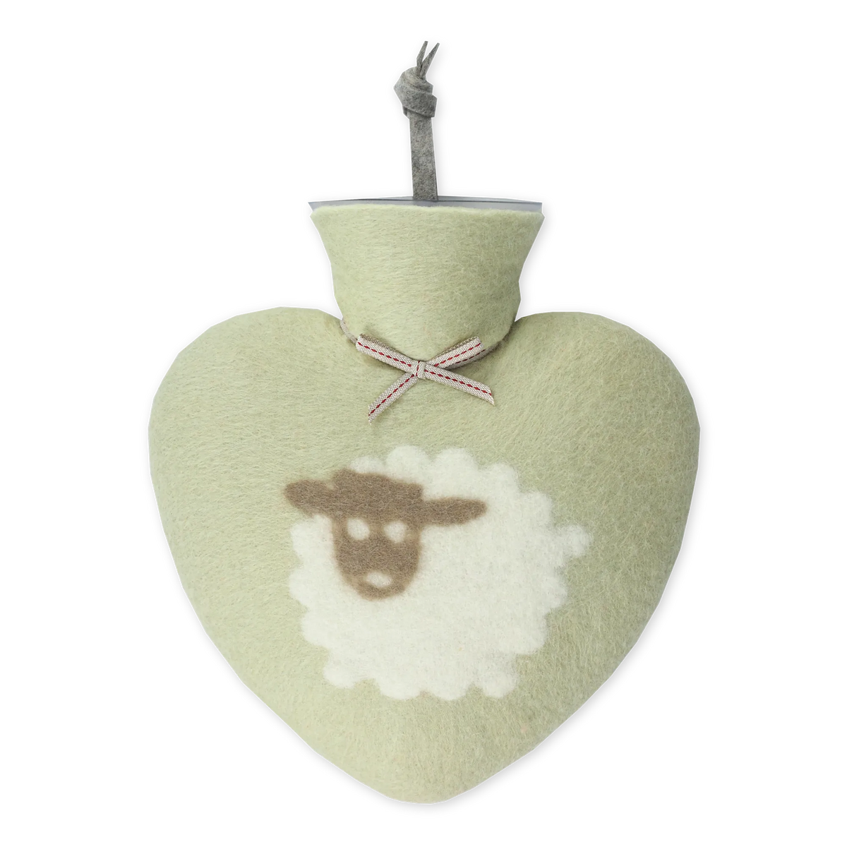 Wärmflasche "Schaf" Grün WFSA-0320 von Dorothee Lehnen