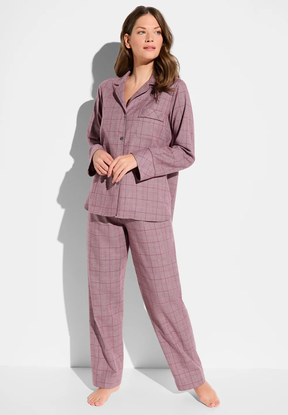 Pyjama"Flannel Merino Blend" 4600-11004 von Zimmerli