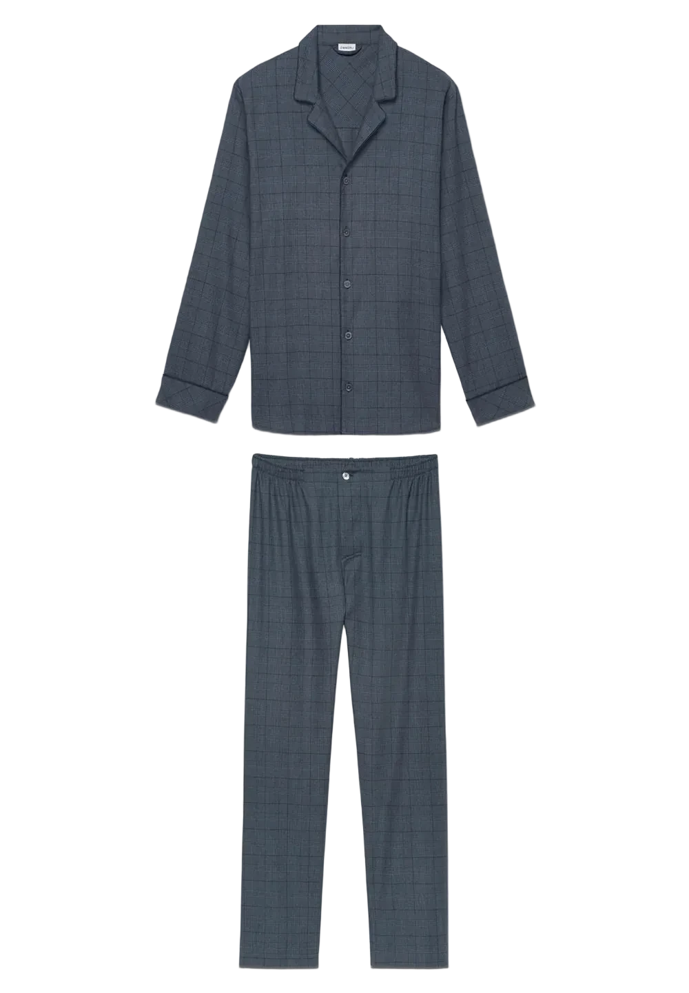 Pyjama lang "Flannel Merino Blend" 4600-11001