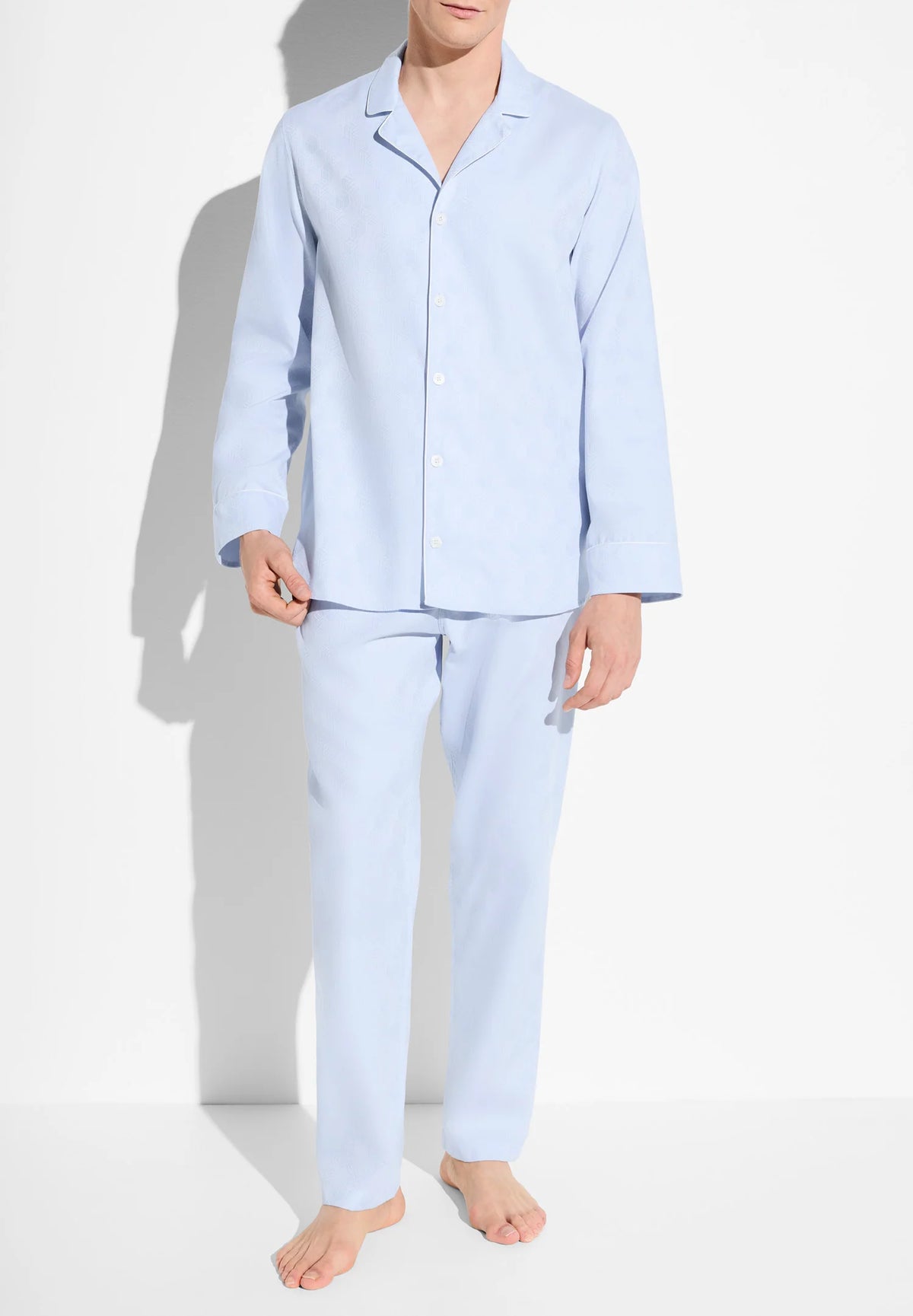 Pyjama lang "Luxury Jacquard" 4737-21001