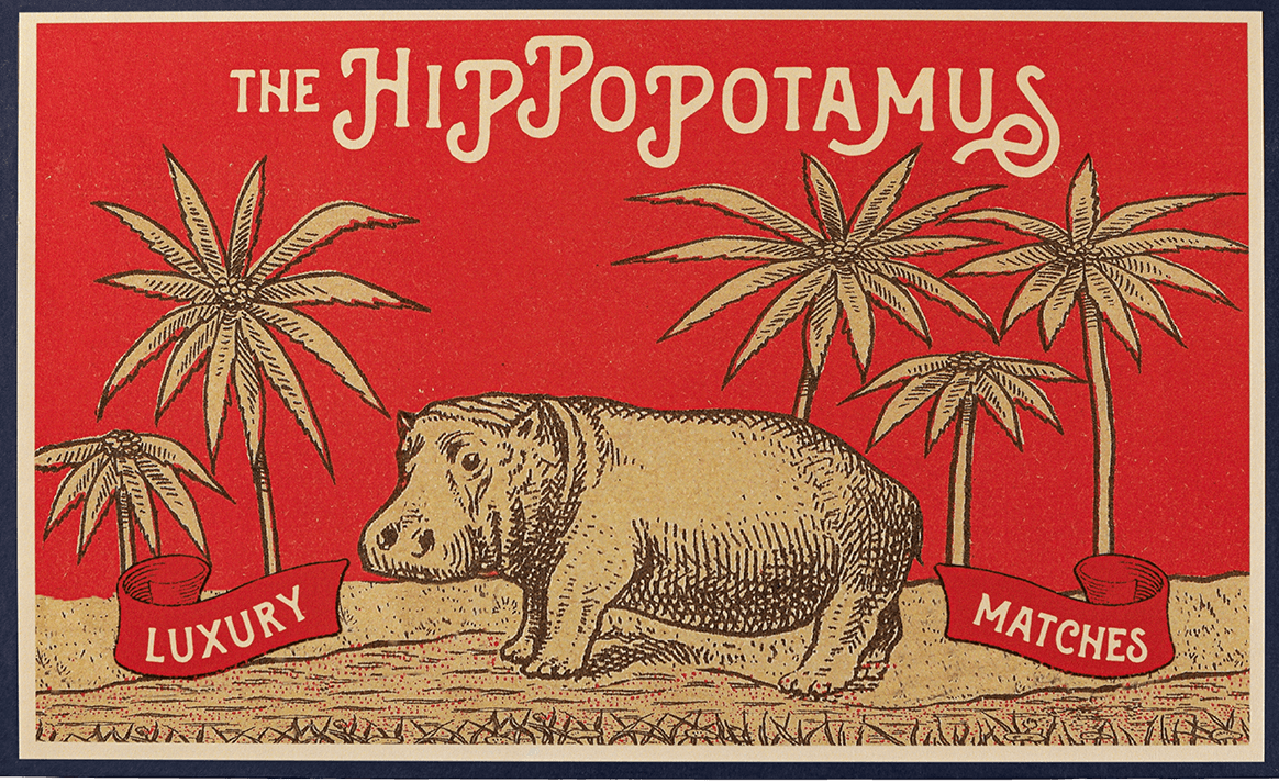 Hippopotamus Giant Matches
