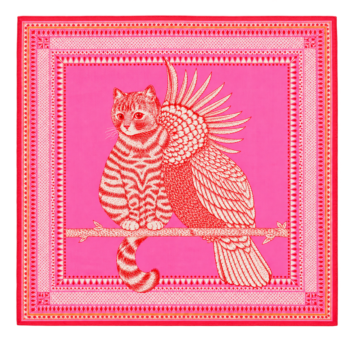 Carre 65 "Caracat" von Inoui Editions – Pink