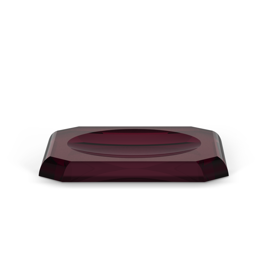 Decor Walther Kammschale "Kristall" KS – Rich Burgundy #Oberfläche_Rich Burgundy