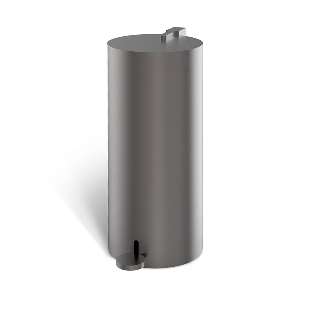Decor Walther Pedaleimer "BIN 3" – Dark Metal matt #Material_Dark Metal matt