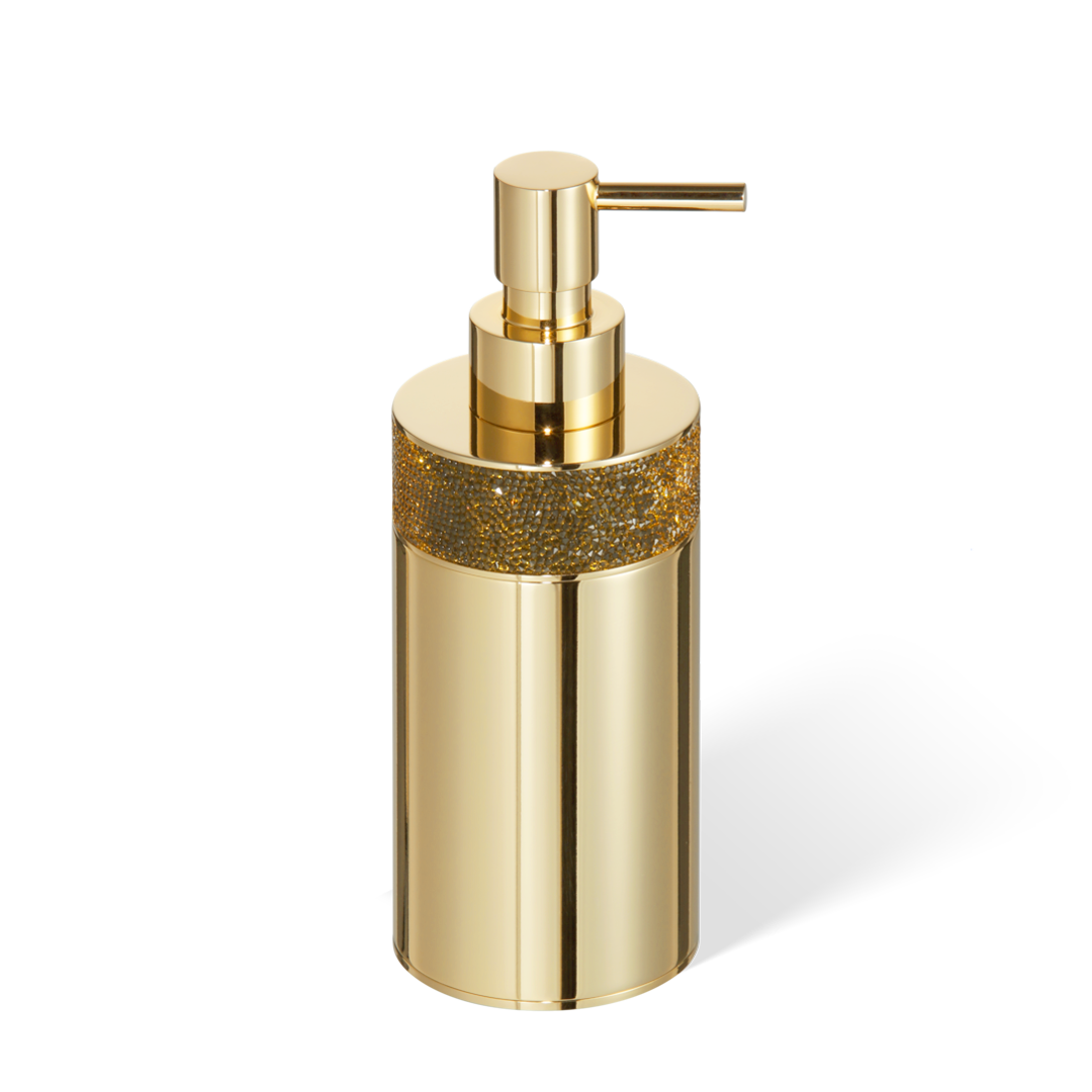 Decor Walther Seifenspender "Rocks" SSP 1 – Gold 24 Karat #Oberfläche_Gold 24 Karat