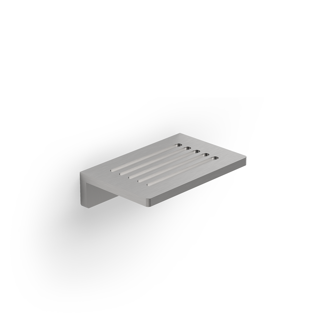Decor Walther Wandseifenschale "DW910" – Edelstahl Matt #Material_Edelstahl Matt