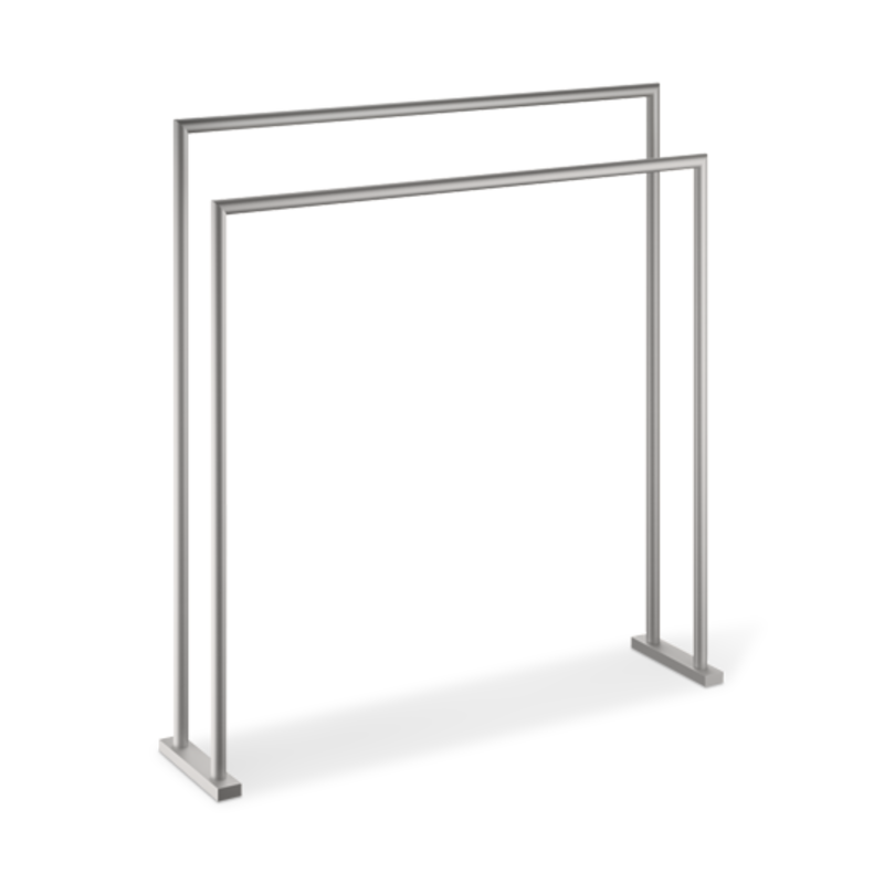 Decor Walther Handtuchständer "HT 5" – Edelstahl Matt #Oberfläche_Edelstahl Matt