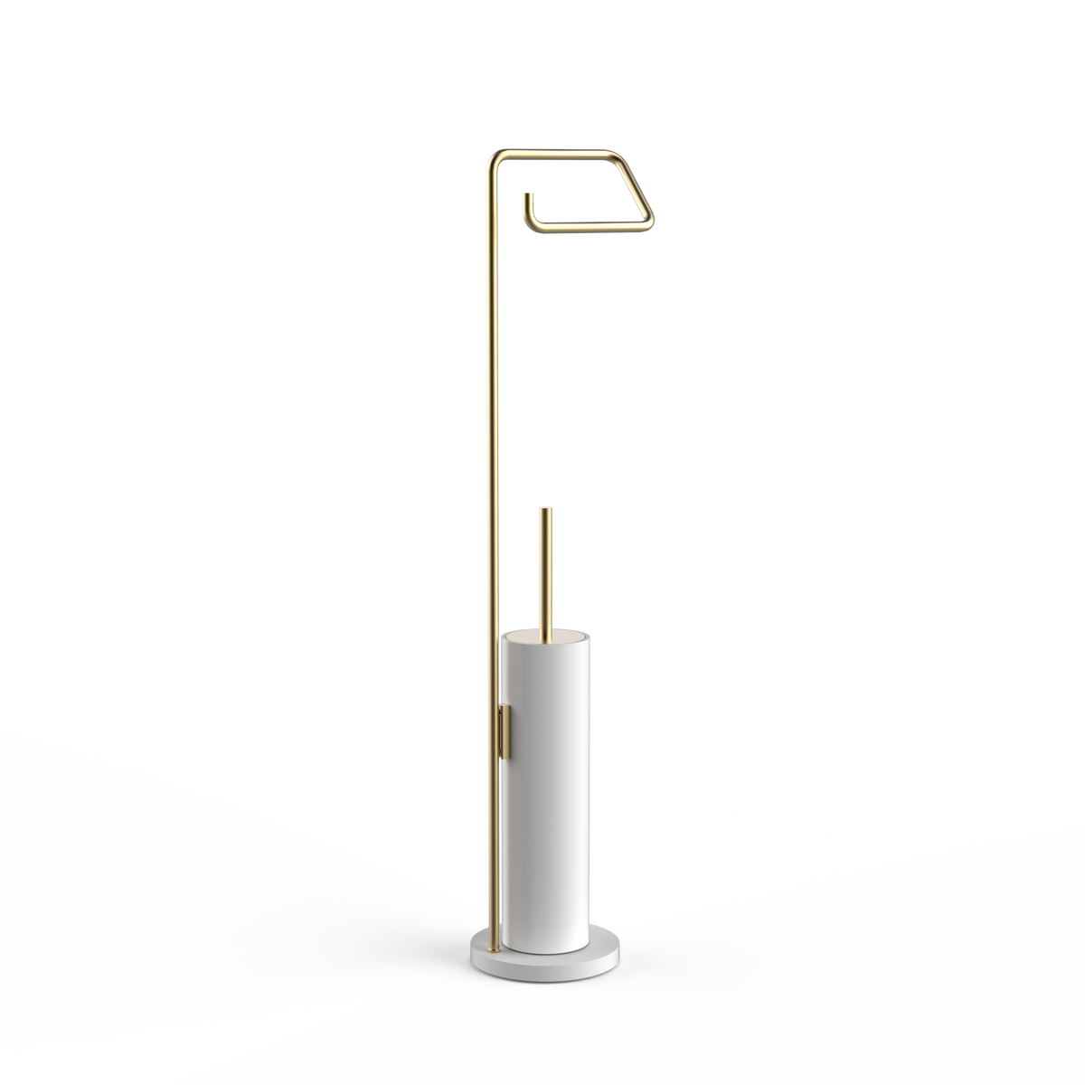 Decor Walther WC Kombination "Stone" SBK – Weiß / Gold Matt PVD #Oberfläche_Weiß / Gold Matt PVD