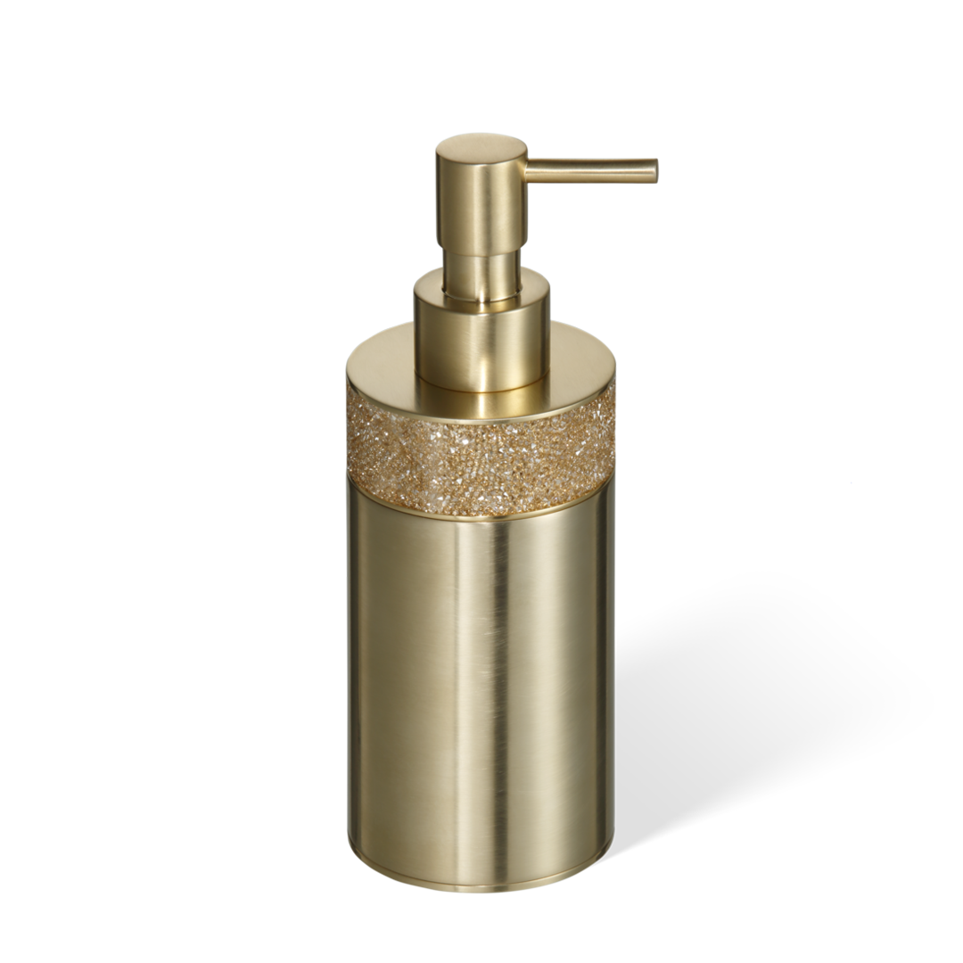 Decor Walther Seifenspender "Rocks" SSP 1 – Gold Matt 24 Karat #Oberfläche_Gold Matt 24 Karat
