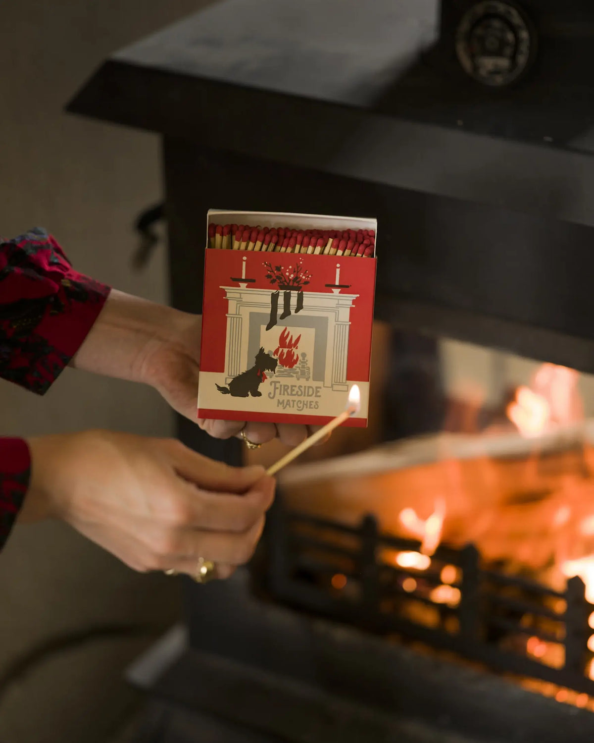 Scotty Dog Fireside Matches