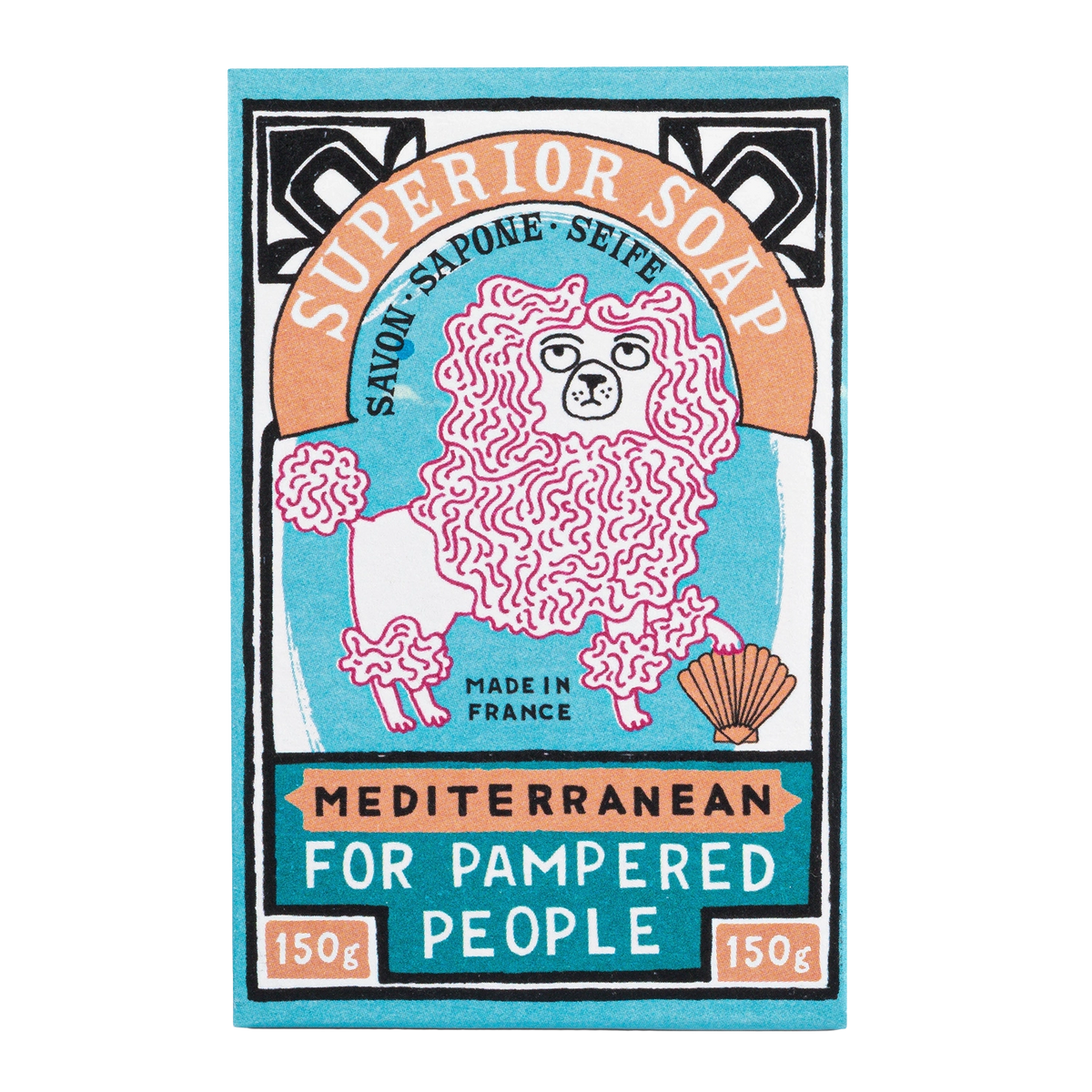 Mediterranean Poodle Soap von Archivist