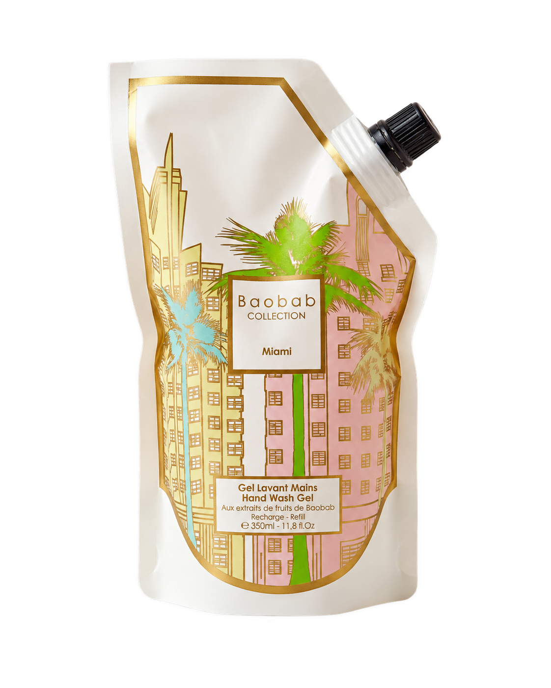 Flüssigseife Miami, Paris, Manhattan, Saint Tropez "Refill" von Baobab – Miami